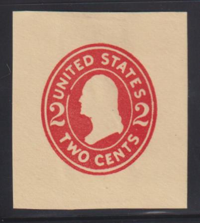 US Postal Stationery and Cut Squares #U412f MINT  XF - SUP Die 7 Cat Value: $35