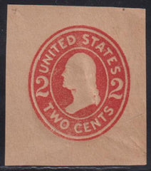 US Postal Stationery and Cut Squares #U415c MINT  VF Diagonal Crease. Cat Value: $120