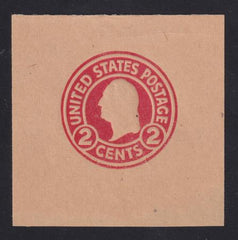US Postal Stationery and Cut Squares #U435 MINT  SUPERB 49x49 mm PFC Cat Value: $90