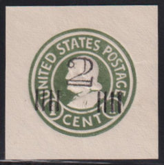 US Postal Stationery and Cut Squares #U465a MINT   XF  Die 3 39x39 mm  Cat Value: $1100