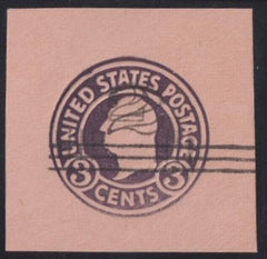US Postal Stationery and Cut Squares #U470e MINT    VF - XF  Double Surcharge  Cat Value: $80