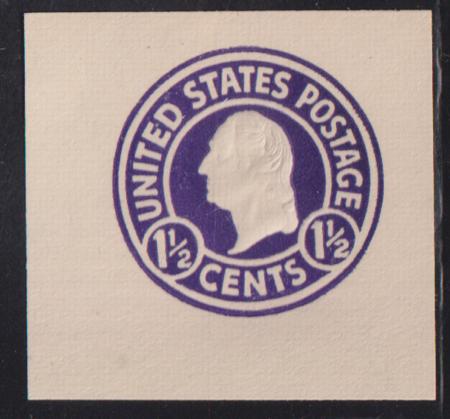 US Postal Stationery and Cut Squares #U481b MINT    VF Error  Cat Value: $55