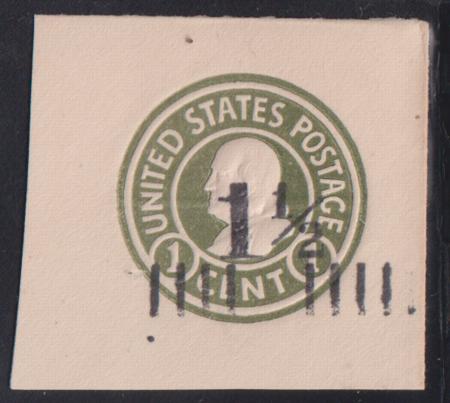 US Postal Stationery and Cut Squares #U495a MINT    XF  FC  Cat Value: $80