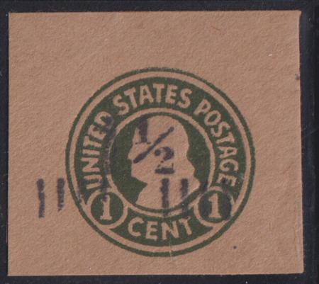 US Postal Stationery and Cut Squares #U500 MINT    VF FC   Cat Value: $60
