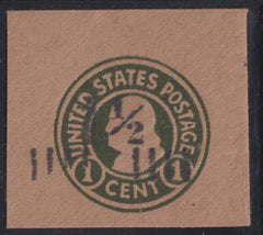 US Postal Stationery and Cut Squares #U500 MINT    VF FC   Cat Value: $60