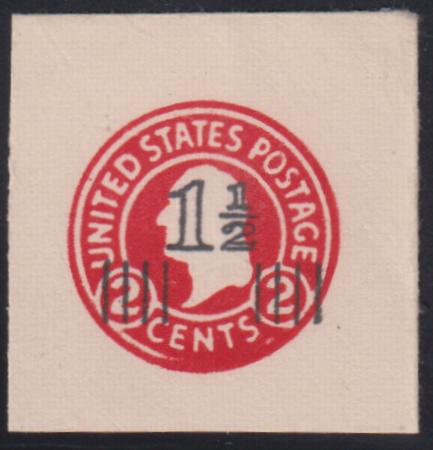 US Postal Stationery and Cut Squares #U520b MINT    VF - XF  Die 6 FC  Cat Value: $275