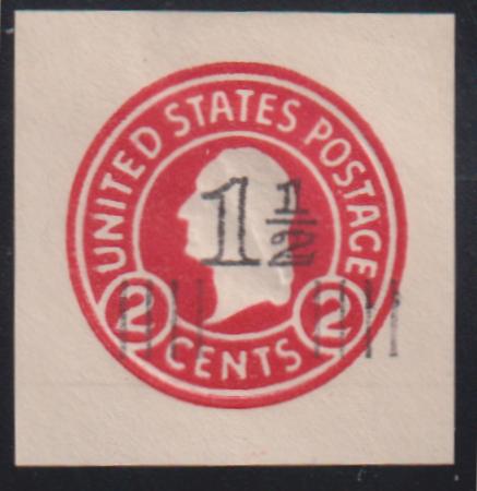 US Postal Stationery and Cut Squares #U520c MINT    VF  Die 7  Cat Value: $275