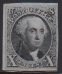 US Classics #4 Mint NH VF 4 margins, 3 large PF cert Cat Value: $1250