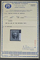 US Classics #4 Mint NH VF 4 margins, 3 large PF cert Cat Value: $1250
