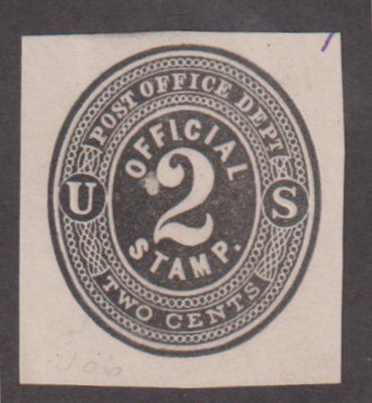 US Postal Stationery and Cut Squares #UO6   F  Cat Value: $120