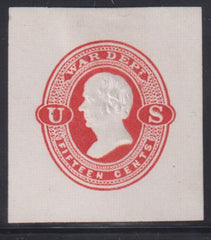 US Postal Stationery and Cut Squares #UO41   SUPERB  Cat Value: $200