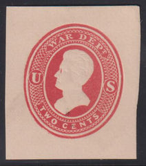 US Postal Stationery and Cut Squares #UO47   VF  Cat Value: $90