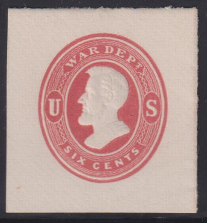 US Postal Stationery and Cut Squares #UO56   XF - SUP FC Cat Value: $45