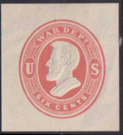 US Postal Stationery and Cut Squares #UO57   VF  Cat Value: $65