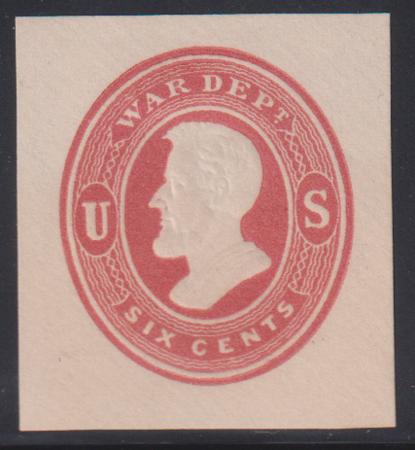 US Postal Stationery and Cut Squares #UO57   F - VF PFC Cat Value: $65
