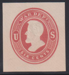 US Postal Stationery and Cut Squares #UO57   F - VF PFC Cat Value: $65
