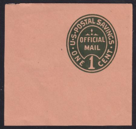 US Postal Stationery and Cut Squares #UO71   SUPERB FC Cat Value: $175