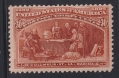 US Early Commemoratives #239 Mint NH F + Rich Color - Pristine OG