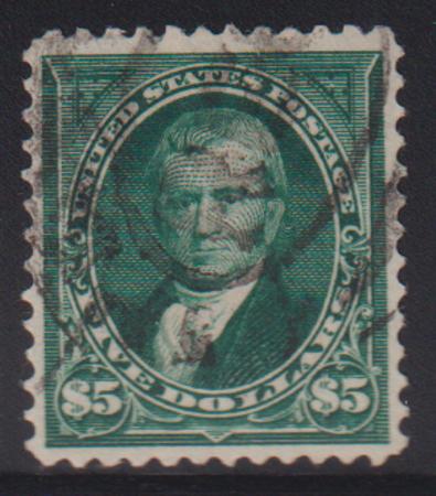 US Bureau and Regular Issues #278 Used VF small thin spot - light cancel Cat Value: $600