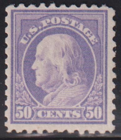 US Washington - Franklin #440 Mint F - VF Reperfed left, regummed exceptionally well to fool almost anyone PF CertCat Value: $450