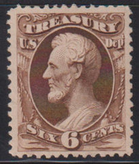 US Officials #O110 Mint VF Expertly Regummed Cat Value: $90 +