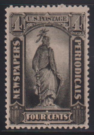 US Newspaper Stamps #PR13 Mint AVE - F No gum Cat Value: $140