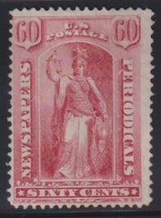 US Newspaper Stamps #PR20 Mint F No gum - under catalogued Cat Value: $550