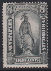 US Newspaper Stamps #PR59 Mint NH VF Pristine OG underpriced as NH - Rare Cat Value: $220