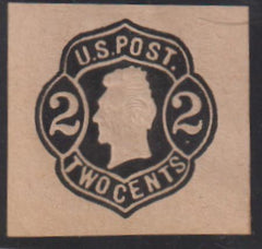 US Postal Stationery and Cut Squares #W51 Mint VF Vertically Laid Paper proves its a wrapper Cat Value: $425