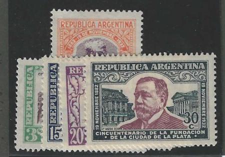 Argentina 409-13VFMint Hinged cv $19.95