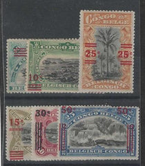 Belgian Congo 64-8 F-VF Mint Hinged cv $6.50