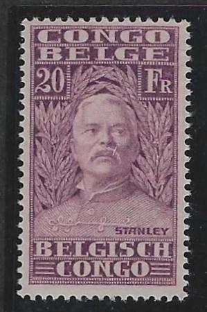 Belgian Congo 129 F-VF Mint NH High Value of set cv $33