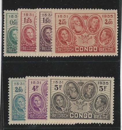 Belgian Congo 159-27  F-VFMint Hinged cv $27