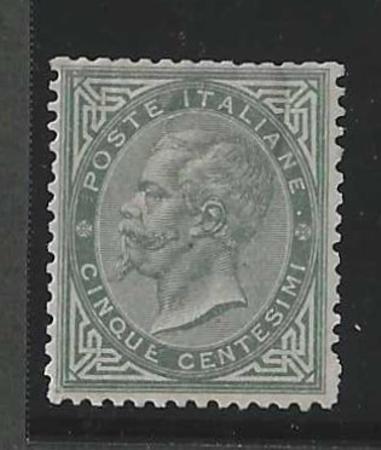 Italy 26 Mint regummed Cert LL perf fault cv NG $225