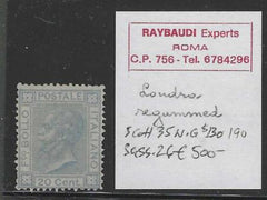 Italy 35F Mint Raybaudi exp. regummed cv NG $190