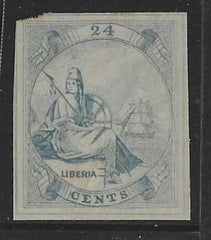 Liberia CT6B Von Salesky  F Trial Color - Blue toning