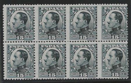 Spain  409 Avg Mint NH cv $30 each stamp