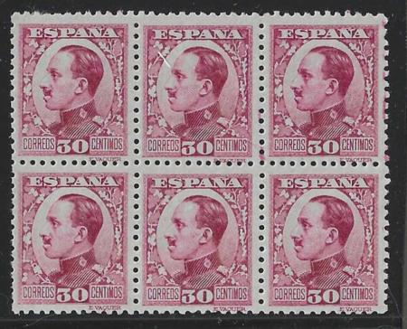 Spain 412  F-VF Mint NH cv $40 each stamp