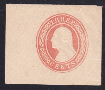 US Postal Stationery and Cut Squares #U1 XF FC