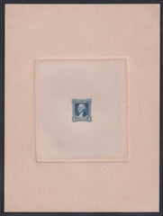 US Essays and Proofs #710P1a  5c Washington Bicentennial Die Proof of Wove Paper Proving Room Control Number 70100 on back. Believed fewer than 5 exist.  Cat Value: $1000