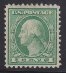 US Washington - Franklin #545 Hinged VF 1c coil waste. Scarce this nice, with PF cert: genuine Previously hinged Cat Value: $250