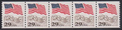 US Modern #2523c NH XF Toledo Brown PS(s) #7 Cat Value: $135