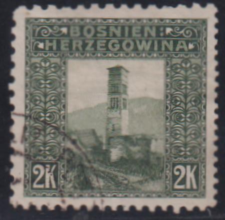 Bosnia Herzegovinia #44L Used VF Perf 9 1/4 x 12 1/2 x 10 1/2 x 9 1/4 Cat Value: $130