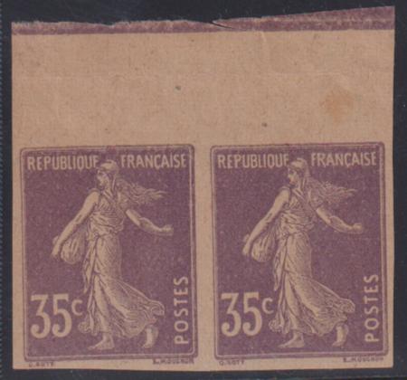 France Sc 175a #YV136b Mint VF Type II A, GC paper, NG Cat Value: $575/500 For NG