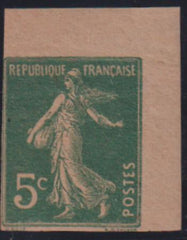 France Sc 159c #YV137 LH F imp GC paper Type I Cat Value: $27.50/25.00