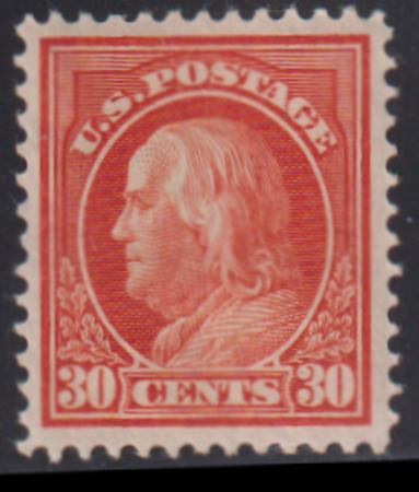 US Washington - Franklin #420 Hinged VF - XF Fresh! Cat Value: $140 as 85