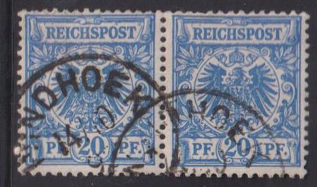 German South Africa #MiVS48b Used F - VF Windhoek Cat Value: 85