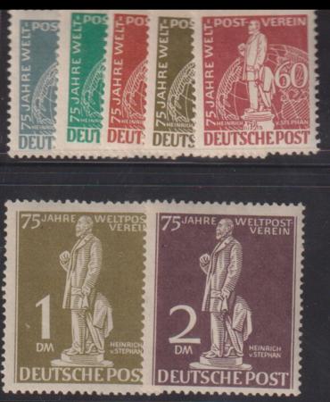 Germany #599 +, Mi I / II - IX / II LH VF unauthorized values Most LH, several signed Cat Value: 500