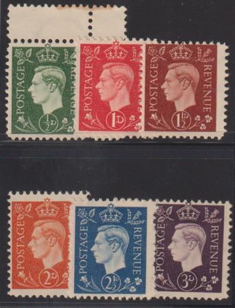 World War II Propaganda Stamps 1944 #Mi3-8 Mint F - VF NGAI Cat Value: 500