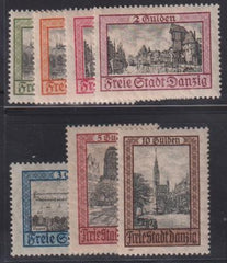 Danzig #193-99 Hinged  Cat Value: 117.25